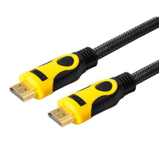 Andowl HDMI 2.0 Braided Cable HDMI male - HDMI male 1.5m Μαύρο