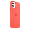 Apple Silicone Case iPhone 12/12 Pro with MagSafe Κοραλί