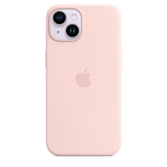 iPhone 14 Magsafe Θήκη Σιλικόνης Ροζ