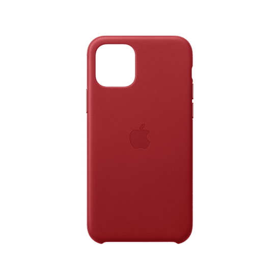 Apple Leather Case iPhone 11 Pro Max Κόκκινη