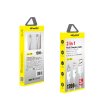 Awei 2 in 1 Cable Lighting Type C Λευκό 1.2m