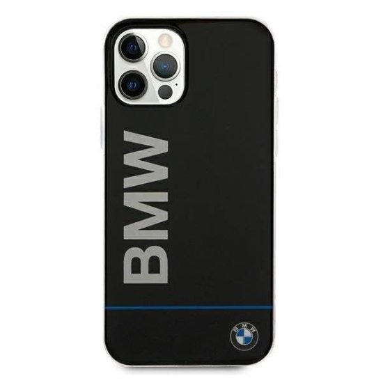 BMW HardCase iPhone 12/12 Pro Signature Printed Logo Μαύρη