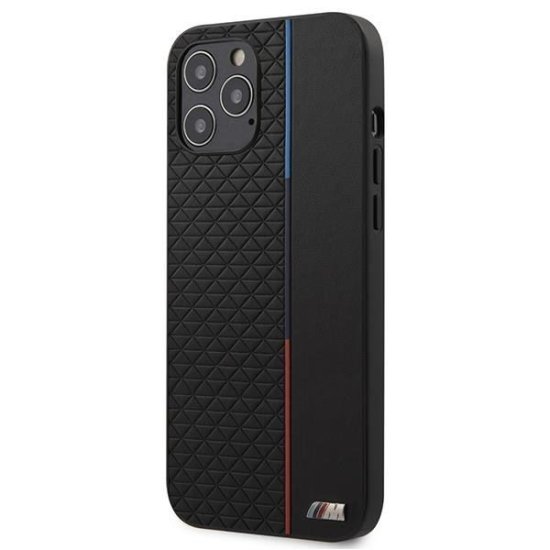 BMW Hardcase M Collection Triangles Apple iPhone 12 Pro Max Μαύρο