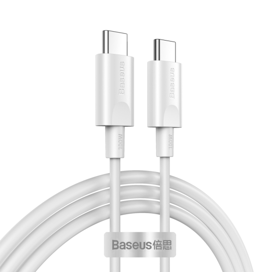 Baseus PD Cable Type-C 5A 100W 1.5m Λευκό