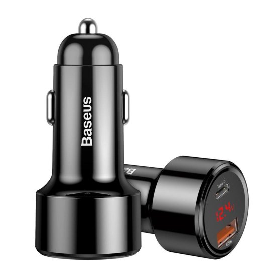 Baseus Magic Series PPS - Quick Charge 4.0+ / QC3.0 45W 6A Car Charger Μαύρο