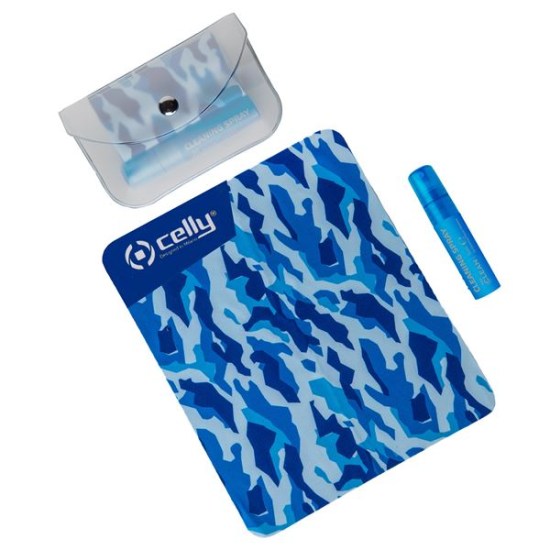Celly Clean Kit Pochette 5ml Μπλε