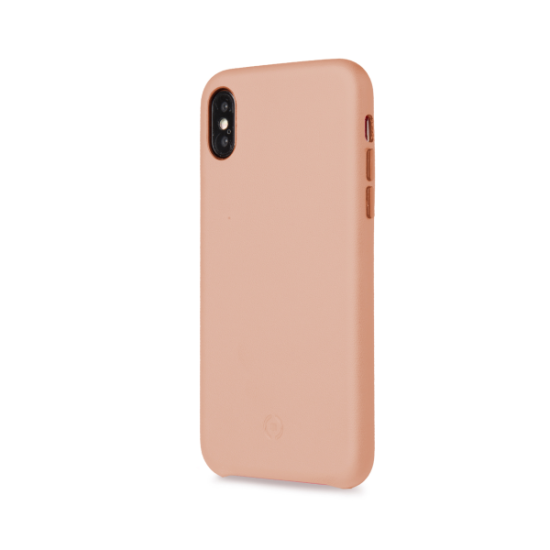 Celly Superior Θήκη iPhone XS Max Ροζ