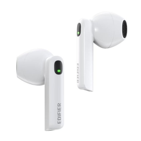 Edifier W200T Mini Earbud Bluetooth Handsfree Ακουστικά με Αντοχή στον Ιδρώτα Λευκά