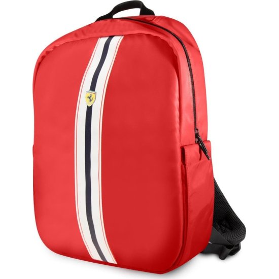 Ferrari Computer On Track Pista Backpack - Σακίδιο Πλάτης / Τσάντα Laptop 15.6" με Υποδοχή USΒ για Powerbank Red