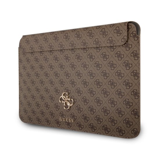 Guess 4G Logo Saffiano Collection Sleeve Θήκη Laptop/Tablet 13″ Brown