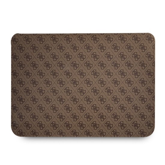 Guess 4G Logo Saffiano Collection Sleeve Θήκη Laptop/Tablet 13″ Brown