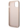 Guess iPhone 14 Plus Hard Case 4G Metal Gold Logo Ροζ