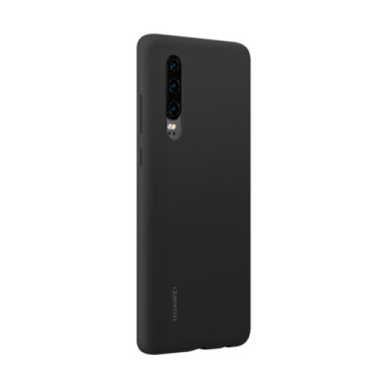 Huawei Silicone Case P30 Μαύρη