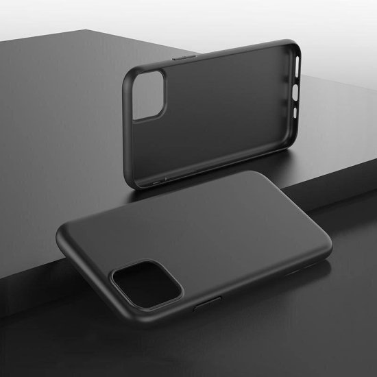 Hurtel Soft Case Flexible Gel Case Cover iPhone 14 Pro Μαύρη