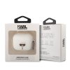 Karl Lagerfeld Embossed Logo Karl’s Head Collection Θήκη Apple Airpods 3 Λευκό