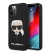 Karl Lagerfeld Liquid Silicone Case iPhone 12 Pro Max Μαύρο