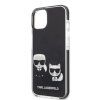 Karl Lagerfeld Ikonik Case “Karl & Choupette” Hard Silicone iPhone 13 Μαύρο