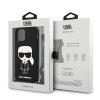 Karl Lagerfeld Saffiano Θήκη Προστασίας με Λουράκι iPhone 12/12 Pro