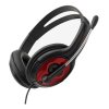 Komc S66 Gaming Headset 3.5 mm Κόκκινο