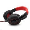 Komc M202 Gaming Headset Κόκκινο