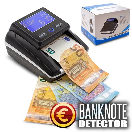 Banknote Detecor Συσκευή Ανίχνευσης Πλαστών Χαρτονομισμάτων