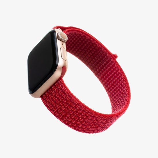 Nylon Strap Apple Watch 38/40/41mm Λουράκι Κόκκινο