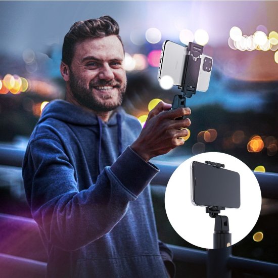 Combo Selfie Stick with Tripod and Remote Control Bluetooth K07 Μαύρο