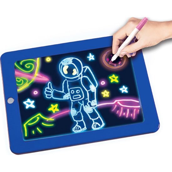 3D Magic Sketchpad Φορητός Πίνακας Ζωγραφικής Μπλε