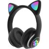 Cat STN28 Ασύρματα/Ενσύρματα On Ear Ακουστικά Μαύρα