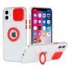 Ring Stand Camera Lens Case Cover iPhone 11 Tpu Red