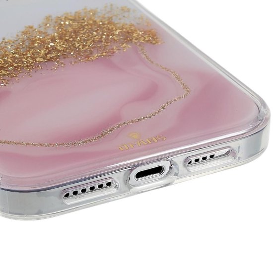 DFANS DESIGN Dua Color Starlight Shining Θήκη Σιλικόνης Apple iPhone 14 Pro Ροζ