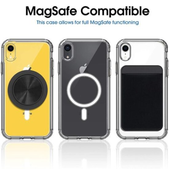 Θήκη Προστασίας Σιλικόνης Clear Case Με Magsafe iPhone XR