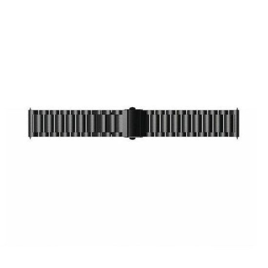 Μεταλικό Bracelet Για Huawei Watch 3 /GT/GT2/GT2 Pro /GT 3 Pro 46mm Μαύρο