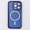 Hybrid Θήκη Σιλικόνης Με Magsafe & Metal Camera Lens Protection iPhone 12 Μπλε