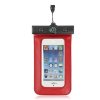 Universal Waterproof Phone Case - Αδιάβροχη Θήκη για Κινητά έως 5.8'' Κόκκινη