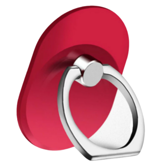 Metal Ring Phone Holder Red