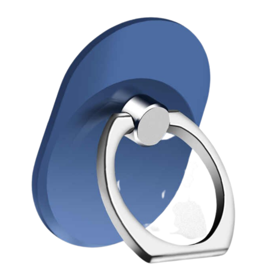 Metal Ring Phone Holder Blue
