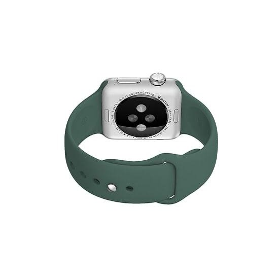 Soft Silicone Case Apple Watch 44mm & Λουράκι Πράσινο