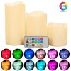 Glow Candles Flameless Colour Changing Candle