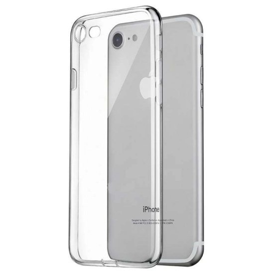 iPhone 7/8/SE Θήκη Σιλικόνης Διάφανη TPU