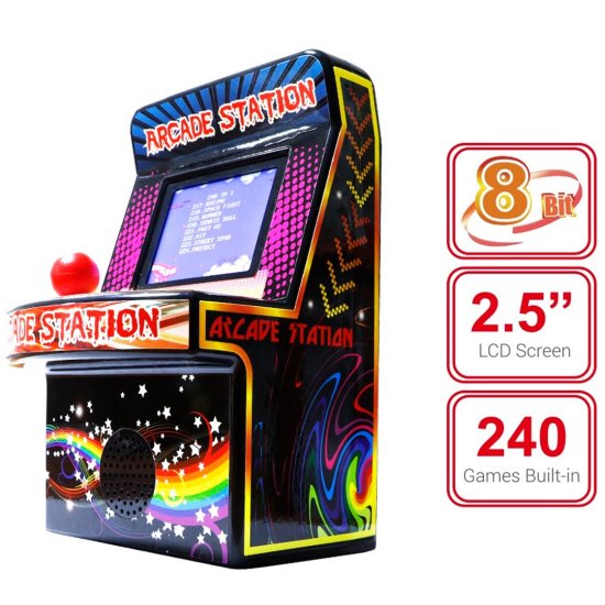 Παιχνιδομηχανή  Mini Arcade Station Με 240 Games