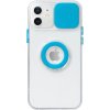 Ring Stand Camera Lens Case Cover iPhone 11 Tpu Blue