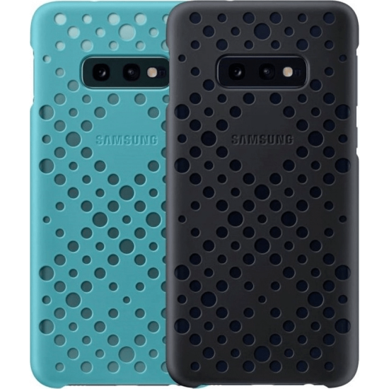 Samsung Galaxy S10 E Pattern Cover Πράσινη + Μαύρη