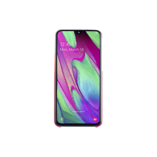 Samsung Gradation Cover Galaxy A40 Ροζ