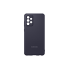 Samsung Silicone Cover Galaxy A72 Μαύρη