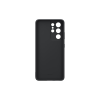 Samsung Silicone Cover Galaxy S21 Ultra Μαύρη