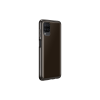 Samsung Soft Clear Cover Galaxy A12 Μαύρο
