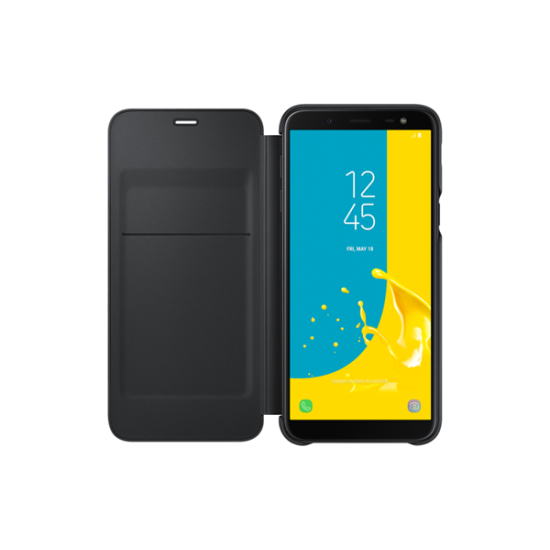 Samsung Flip Wallet Galaxy J6 Μαύρη