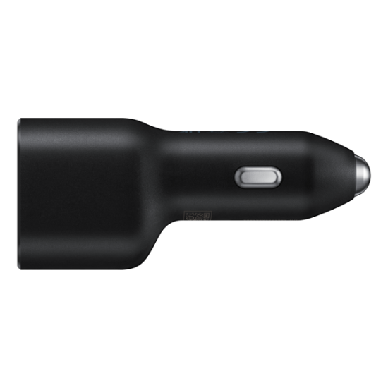 Samsung Car Charger Adaptor USB/Type-C 40W Μαύρο
