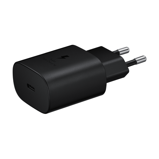 Samsung Fast Travel Charger 25W Type C Μαύρο
